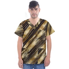 Men s V-Neck Scrub Top 