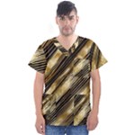 Gold Rush Men s V-Neck Scrub Top