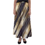 Gold Rush Flared Maxi Skirt