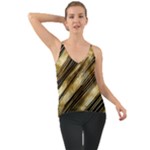 Gold Rush Chiffon Cami