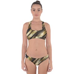 Gold Rush Cross Back Hipster Bikini Set from ArtsNow.com