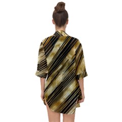 Open Front Chiffon Kimono 