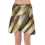 Gold Rush Wrap Front Skirt