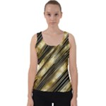 Gold Rush Velvet Tank Top