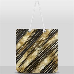 Full Print Rope Handle Tote (Large) 