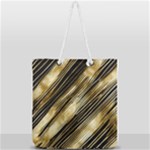 Gold Rush Full Print Rope Handle Tote (Large)