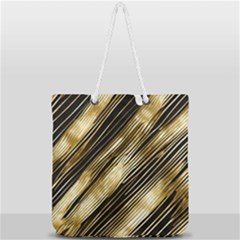 Full Print Rope Handle Tote (Large) 