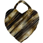 Gold Rush Giant Heart Shaped Tote