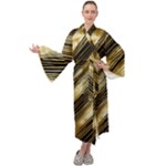 Gold Rush Maxi Velvet Kimono