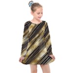 Gold Rush Kids  Long Sleeve Dress