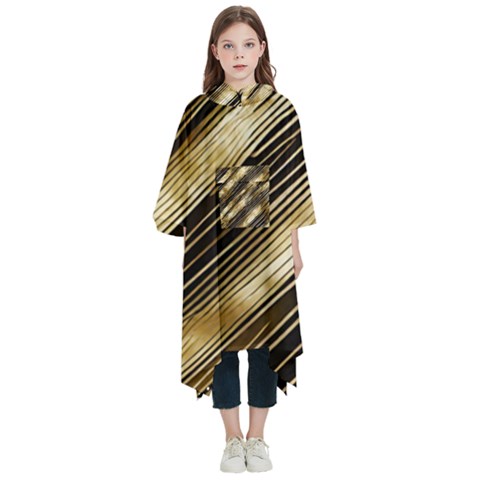 Gold Rush Kids  Hooded Rain Ponchos from ArtsNow.com