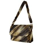 Gold Rush Full Print Messenger Bag (S)