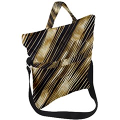 Fold Over Handle Tote Bag 