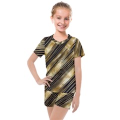 Kids  Mesh T-Shirt and Shorts Set 