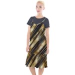 Gold Rush Camis Fishtail Dress