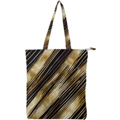 Double Zip Up Tote Bag 