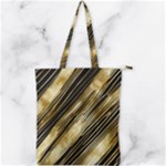 Gold Rush Double Zip Up Tote Bag