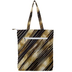 Double Zip Up Tote Bag 