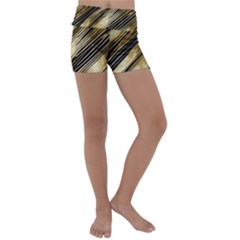 Kids  Lightweight Velour Yoga Shorts 