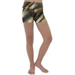 Gold Rush Kids  Lightweight Velour Yoga Shorts