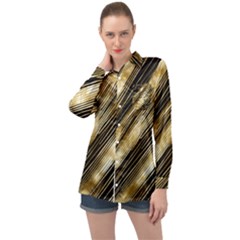 Long Sleeve Satin Shirt 