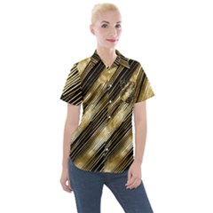 Women s Short Sleeve Pocket Shirt 