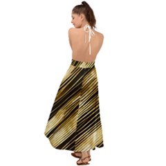 Backless Maxi Beach Dress 