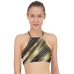 Gold Rush Halter Bikini Top