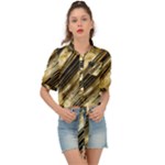 Gold Rush Tie Front Shirt 