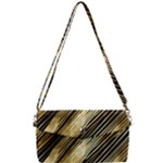 Gold Rush Removable Strap Clutch Bag