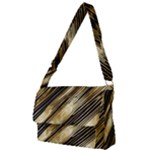 Gold Rush Full Print Messenger Bag (L)