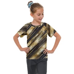 Kids  Mesh Piece T-Shirt 