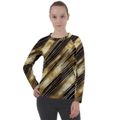 Gold Rush Women s Long Sleeve Raglan T