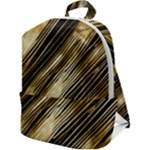 Gold Rush Zip Up Backpack