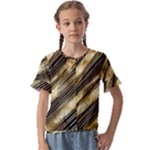 Gold Rush Kids  Cuff Sleeve Scrunch Bottom T-Shirt