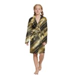 Gold Rush Kids  Long Sleeve Velvet Lounge Robe