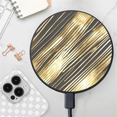 Gold Rush Wireless Fast Charger(Black) from ArtsNow.com