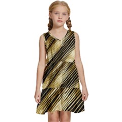 Kids  Sleeveless Tiered Mini Dress 