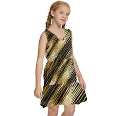 Kids  Sleeveless Tiered Mini Dress 