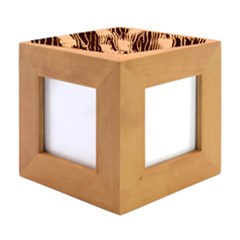 Wood Photo Frame Cube 