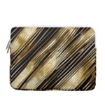 Gold Rush 13  Vertical Laptop Sleeve Case With Pocket