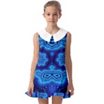 90044_mirror8 Kids  Pilgrim Collar Ruffle Hem Dress