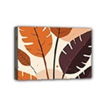 Leaves Boho Monster Nature Mini Canvas 6  x 4  (Stretched)