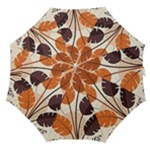 Leaves Boho Monster Nature Straight Umbrellas