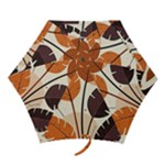 Leaves Boho Monster Nature Mini Folding Umbrellas