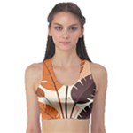 Leaves Boho Monster Nature Fitness Sports Bra