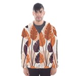 Leaves Boho Monster Nature Men s Hooded Windbreaker