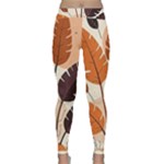 Leaves Boho Monster Nature Classic Yoga Leggings