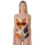 Leaves Boho Monster Nature Camisole Leotard 