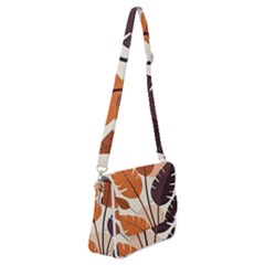 Shoulder Bag with Back Zipper 